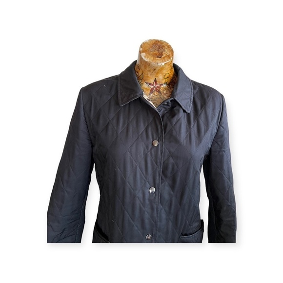 Burberry London Jacket small black quilted - Picture 2 of 15